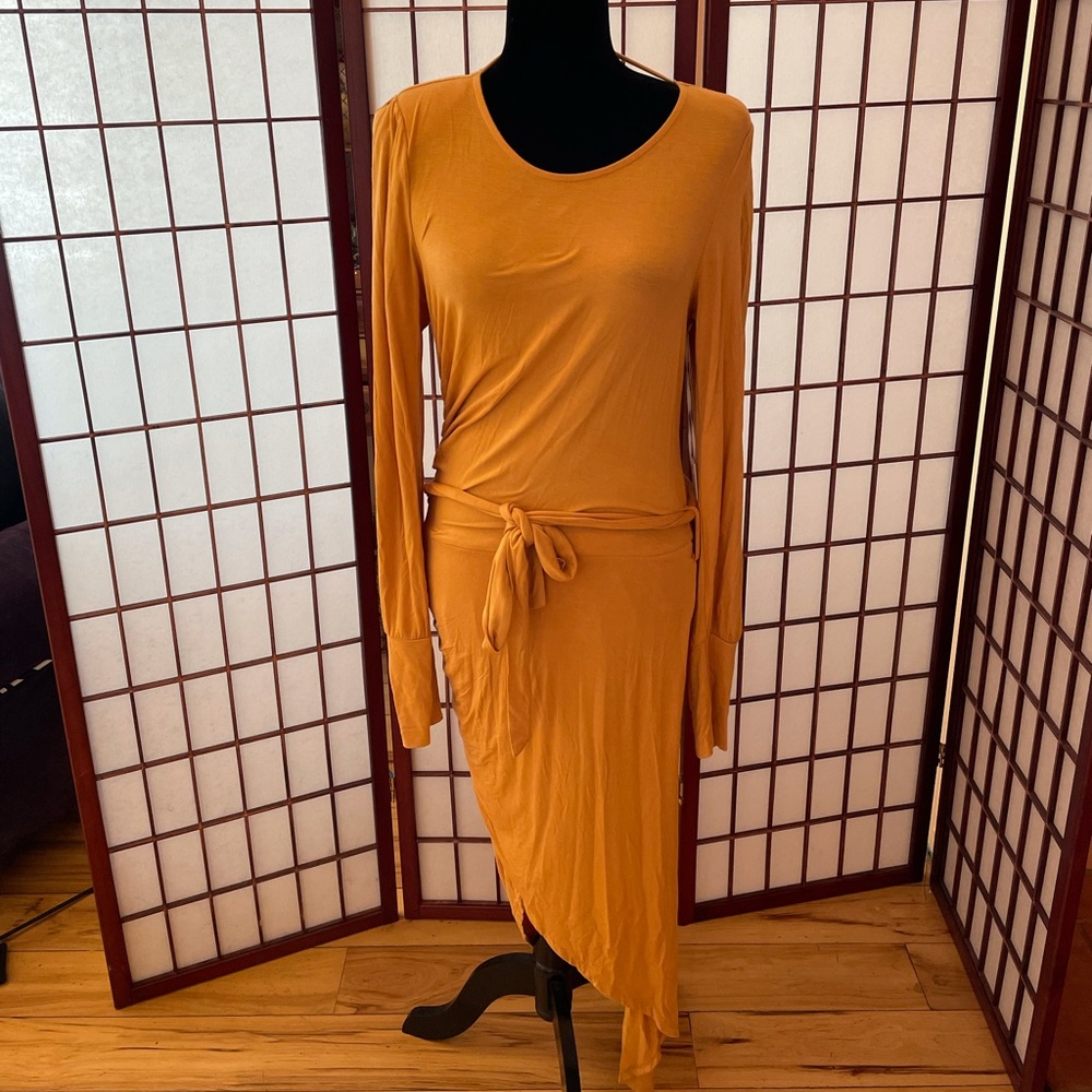 Young Fabulous & Broke Gold Dress
